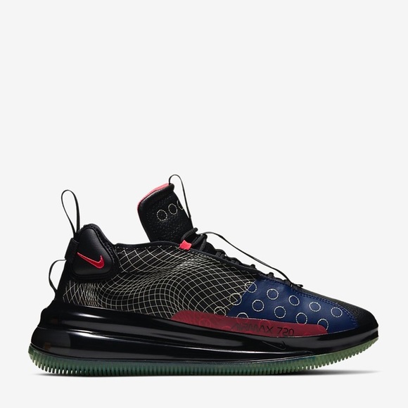 Nike Air Max 720 Waves Blue Void - Picture 3 of 8